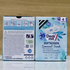 Túi thơm denkmit duftkissen sensual Fresh 4 miếng