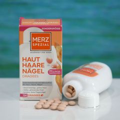 Viên uống Merz Spezial hỗ trợ da, tóc và móng – 134 viên
