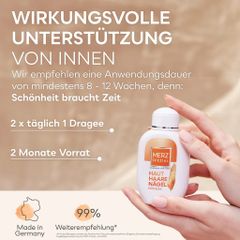 Viên uống Merz Spezial hỗ trợ da, tóc và móng – 134 viên