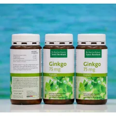 Viên Uống Bổ Não Sanct Bernhard Ginkgo Kapseln 75mg, 240 Viên, Made in Germany