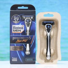 Dao Cạo Râu Balea Men Precision 5 Flex-Pro - 5 Lưỡi Cạo Sắc Bén, Linh Hoạt và Bảo Vệ Da, Phù Hợp Với Mọi Loại Da