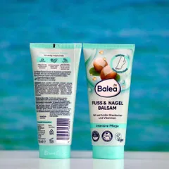 Kem Dưỡng Da Chân và Móng Balea Fuss & Nagel Balsam 100ml - Dưỡng Ẩm Chuyên Sâu, Chăm Sóc Mềm Mại và Chắc Khỏe, Vegan