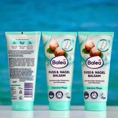 Kem Dưỡng Da Chân và Móng Balea Fuss & Nagel Balsam 100ml - Dưỡng Ẩm Chuyên Sâu, Chăm Sóc Mềm Mại và Chắc Khỏe, Vegan