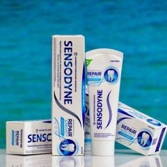 Kem đánh răng Sensodyne Repair & Protect Extra Fresh-Bảo Vệ Men Răng, Hơi Thở Tươi Mát hộp giấy 75ml