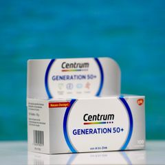 Vitamin tổng hợp cho người trên 50 tuổi Centrum Generation 50+ Hộp 100 viên [Hàng Đức]