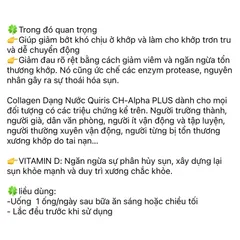 𝐂𝐎𝐋𝐋𝐀𝐆𝐄𝐍 𝐱𝐮̛𝐨̛𝐧𝐠 𝐤𝐡𝐨̛́𝐩 dạng nước CH-ALPHA PLUS hộp 30 lọ/mỗi lọ 25ml