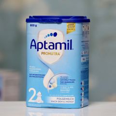 Sữa công thức Aptamil số 2 Pronutra 800g - Dinh dưỡng hoàn hảo cho bé từ 6 tháng tuổi, hỗ trợ phát triển thể chất và trí tuệ