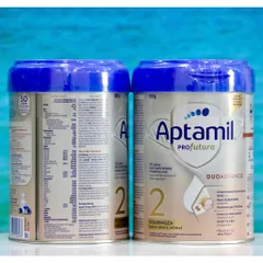 Sữa bột Aptamil Profutura 2 Duo Advance (Aptamil bạc số 2) của Đức - Cho trẻ từ 6 tháng tuổi