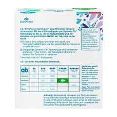 Băng vệ sinh Tampon O.B. ExtraProtect 5 Giọt - Bảo Vệ Ngày Đêm, Hộp 36 Chiếc Nhập Khẩu Từ Đức, An Toàn Và Thoải Mái