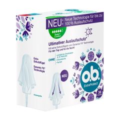 Băng vệ sinh Tampon O.B. ExtraProtect 5 Giọt - Bảo Vệ Ngày Đêm, Hộp 36 Chiếc Nhập Khẩu Từ Đức, An Toàn Và Thoải Mái