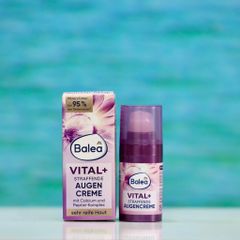 Kem Dưỡng Mắt Balea Vital+ Chống Lão Hóa 15ml - Dành Cho Da Trưởng Thành, Tăng Cường Độ Ẩm, Chống Oxy Hóa, Sản Xuất Tại Đức