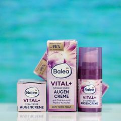 Kem Dưỡng Mắt Balea Vital+ Chống Lão Hóa 15ml - Dành Cho Da Trưởng Thành, Tăng Cường Độ Ẩm, Chống Oxy Hóa, Sản Xuất Tại Đức