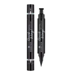 Bút Kẻ Mắt Essence Quick Wing Liner - Kẻ Mắt Đen Sắc Nét, Thiết Kế 2 Đầu Tiện Lợi, Chống Lem, Dễ Sử Dụng Cho Mọi Phong Cách Trang Điểm
