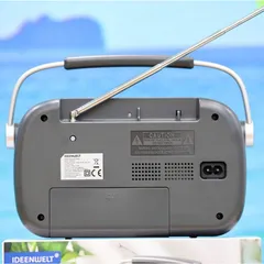 Radio Bluetooth Ideenwelt – Nghe đài FM và phát nhạc MP3, tiện dụng cho đi dã ngoại và tại nhà, Hàng Đức chất lượng cao