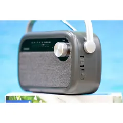 Radio Bluetooth Ideenwelt – Nghe đài FM và phát nhạc MP3, tiện dụng cho đi dã ngoại và tại nhà, Hàng Đức chất lượng cao