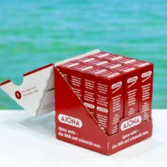Combo 12 tuýp kem đánh răng Ajona Stomaticum 25ml - Chăm sóc răng miệng tự nhiên, trắng sáng và thơm tho, dành cho răng nhạy cảm