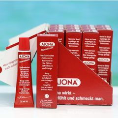 Combo 12 tuýp kem đánh răng Ajona Stomaticum 25ml - Chăm sóc răng miệng tự nhiên, trắng sáng và thơm tho, dành cho răng nhạy cảm