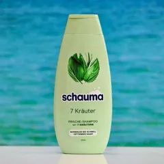 Dầu Gội Schauma 7 Kräuter 400ml – Làm Sạch Da Đầu, Kiểm Soát Dầu, Hương Thảo Mộc Tươi Mát