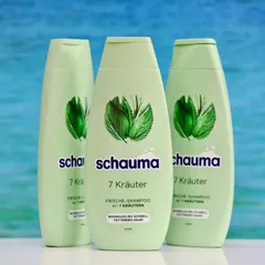 Dầu Gội Schauma 7 Kräuter 400ml – Làm Sạch Da Đầu, Kiểm Soát Dầu, Hương Thảo Mộc Tươi Mát