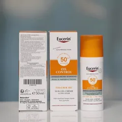 Kem Chống Nắng Kiểm Soát Nhờn Eucerin Sun protection - Oil Control SPF 50+ Dạng gel nhanh chóng thẩm thấu vào da