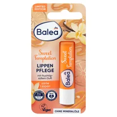 Son Dưỡng Môi Balea Sweet Temptation 4.8g - Dưỡng Ẩm Tự Nhiên, Hương Vani Ngọt Ngào, An Toàn Cho Môi Nhạy Cảm, Phiên Bản Giới Hạn