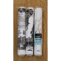 Bông Tẩy Trang Ebelin 140 Miếng - Bông Cotton Tuyệt Đối, Không Xơ, Dùng Tẩy Trang và Làm Sạch Da Mặt, Chất Lượng Y Tế
