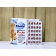 Hàng đủ Bill viên chống nắng Carotin