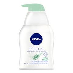 Dung dịch vệ sinh phụ nữ Nivea Intimo 250ml - Duy trì độ pH tự nhiên, an toàn với Aloe Vera, Panthenol, phù hợp cho da nhạy cảm.
