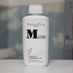 Sữa Tắm Musk Đen Hương Nước Hoa 500ml - Dưỡng Da Mềm Mại, Made in Germany, Hương Thơm Lâu Dài