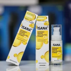 Serum Isana Q10 - Chống lão hóa, giảm nếp nhăn, nâng cơ mặt và giúp săn chắc da
