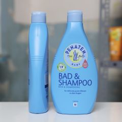 Sữa tắm gội Penaten Bad & Shampoo 2in1 cho Trẻ Em 400ml - Chăm Sóc Da Mềm Mại, Không Cay Mắt, Hương Thơm Tự Nhiên