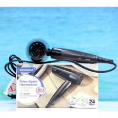 Máy sấy tóc du lịch Rossmann Ideen Welt 1200W - Tiện lợi, Gấp gọn, Sử dụng 220V/110V, Thiết kế thời trang, Bảo vệ quá nhiệt
