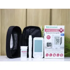 Máy Đo Đường Huyết Medisana - Thiết Bị Chính Xác 99% Cho Bệnh Nhân Tiểu Đường - Xuất Xứ Đức, Công Nghệ Tiên Tiến, Dễ Sử Dụng