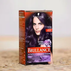 Thuốc nhuộm tóc Số 703: Màu thạch anh tím - Brillance của hãng Schwarzkopf