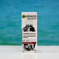 Huyết thanh Garnier AHA + BHA than hoạt tính 30ml - Giải pháp làm sạch sâu, kiểm soát dầu nhờn, giúp da sáng khỏe hơn