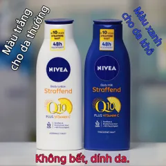 Dưỡng thể Nivea Lotion/Milk Q10, hàng nội địa Đức, chai 400ml.