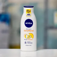 Dưỡng thể Nivea Lotion/Milk Q10, hàng nội địa Đức, chai 400ml.