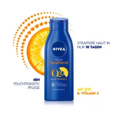 Dưỡng thể Nivea Lotion/Milk Q10, hàng nội địa Đức, chai 400ml.
