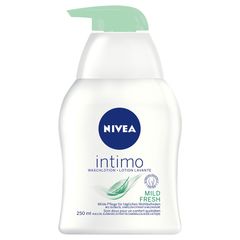 Dung Dịch Vệ Sinh Phụ Nữ Nivea Intimo 250ml - An Toàn Cho Da Nhạy Cảm, Chứa Aloe Vera & Panthenol, Giúp Cân Bằng pH, Sạch Sẽ & Thoải Mái
