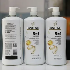 Dầu gội đầu PANTENE Pro-V Advanced Care 5IN1, chai to 1.13 lít.