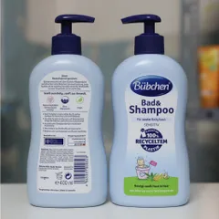 Sữa Tắm Gội Bubchen 400ml Dành Cho Bé Sơ Sinh - An Toàn, Không Gây Kích Ứng, Tiện Dụng Có Vòi, Xuất Xứ Đức