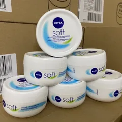 Kem Dưỡng Da Nivea Soft 200ml - Hàng Nội Địa Đức, Dưỡng Ẩm Mịn Màng Cho Mọi Loại Da, Chống Khô Nẻ, Duy Trì Độ Ẩm, Dễ Dàng Thấm ướt