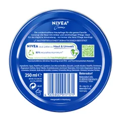 Kem Dưỡng Ẩm NIVEA Creme 250ml - Giải Pháp Chăm Sóc Da Toàn Diện Xuất Xứ Đức, An Toàn Cho Mọi Loại Da