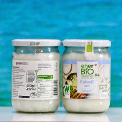 Dầu Dừa Hữu Cơ EnerBio 400g - Nguyên Chất Ép Lạnh, Dưỡng Da, Nấu Ăn Sống Khỏe, Chứng Nhận Hữu Cơ Châu Âu