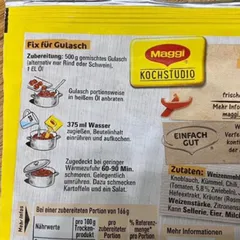 Gia vị sốt vang Maggi gói 44g