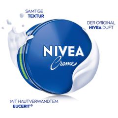 Kem Dưỡng Ẩm Nivea Creme - Sản Phẩm Chăm Sóc Da Toàn Thân, Dành Cho Mọi Loại Da, 400ml, 250ml, 150ml, 75ml