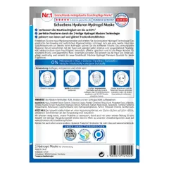 Miếng đắp mặt nạ Hyaluron hãng Schaebens của Đức, 1 miếng