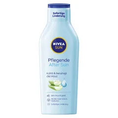 Sữa Dưỡng Da Sau Nắng NIVEA Sun After Sun 400ml - Chiết Xuất Lô Hội & Hyaluron, Làm Dịu & Cấp Ẩm Cho Da Bỏng Rát