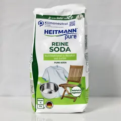 Bột Soda Heitmann Tẩy Rửa Đa Năng - Sản Phẩm Nhập Khẩu Đức, Lau Chùi Dụng Cụ Bếp Hiệu Quả, 500g