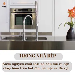 Bột Soda Heitmann Tẩy Rửa Đa Năng - Sản Phẩm Nhập Khẩu Đức, Lau Chùi Dụng Cụ Bếp Hiệu Quả, 500g